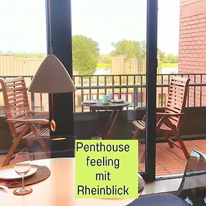  Apartment Rheinblick Penthouse Wolke 7 - Neuss/düsseldorf Deutschland